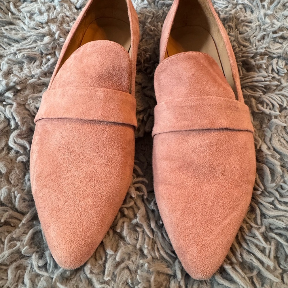 Able Blush Suede Flats